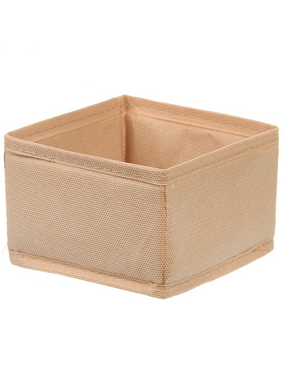 Кофр для хранения, спанбонд, с молнией, твердые стенки, 6 шт, в ассортименте, М-222-13198