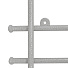 Вешалка настенная 5 крючков, с полкой, 21х48х22 см, сталь, ЗМИ, Эра 5, ВСП 278 Б, белая - фото 3
