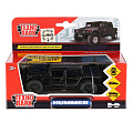 Машина Технопарк, Hummer H1 пикап, 12 см, инерционная, открывающиеся двери, SB-18-09-H1-NB-WB - фото 2