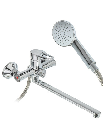 Смеситель для ванны, Aqwin, с картриджем, хром, A22270