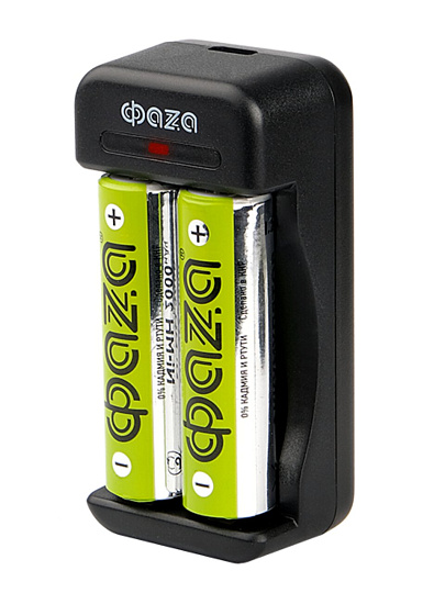 Зарядное устройство для аккумуляторов Ni-Mh/Ni-Cd, АА/ААА/9V, ФАZА, B-50USB
