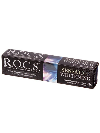 Зубная паста R.O.C.S., Сенсационное отбеливание, 74 г