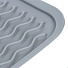 Коврик для сушки посуды универсальный, силикон, 40х30 см, навеска, серый, T2023-3284 - фото 2