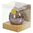 Елочный шар Золотой, 6 см, стекло, серия ВС, КУ-60-201021 - фото 2