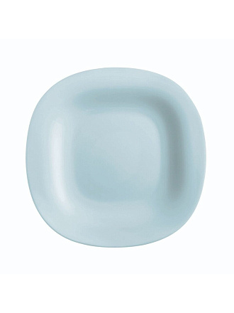 Тарелка десертная, стеклокерамика, 19.5 см, квадратная, Carine Paradise Blue, Luminarc, V5837
