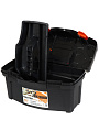 Ящик для инструментов, 16 '', 21.4х40.5х23 см, пластик, Blocker, Master Economy, + органайзер, BR6671ЧРОР - фото 3