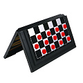 Игра настольная 4 в 1, магнитная, шахматы, шашки, нарды, игровые карты, 1035308