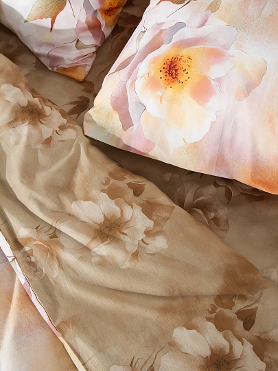 Постельное белье семейное, простыня 215х240 см, 2 наволочки 70х70 см, 2 пододеяльника 145х215 см, Silvano, поплин, Вонто