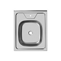 Мойка кухонная накладная, Ukinox, нержавеющая сталь, 500х600х120 мм, ECO500.600 - фото 2