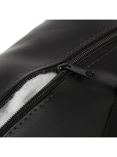 Подушка-подголовник 26х17, на сиденье, косточка, Nova Bright, 48106, бежевая