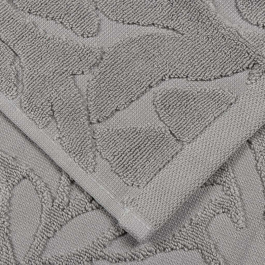 Полотенце банное 50х90 см, 100% хлопок, 420 г/м2, Frida Gri, TAC, серое, 1819, Турция