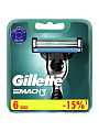 Сменные кассеты для бритв Gillette, Mach3, для мужчин, 6 шт
