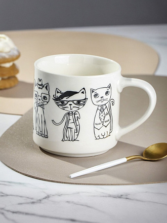 Кружка керамика, 360 мл, Друзья, Y4-8990, в ассортименте
