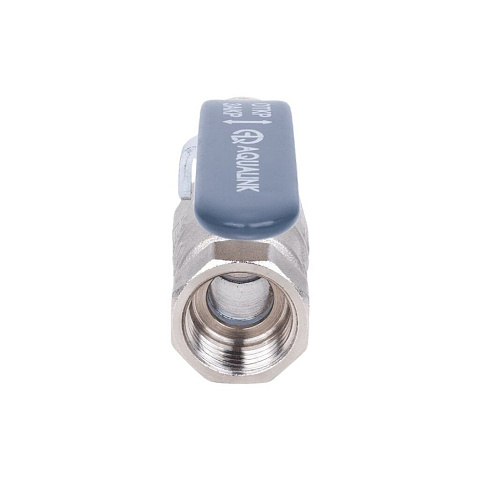 Кран для воды, 1/2", г-г, ручка, AquaLink 1143