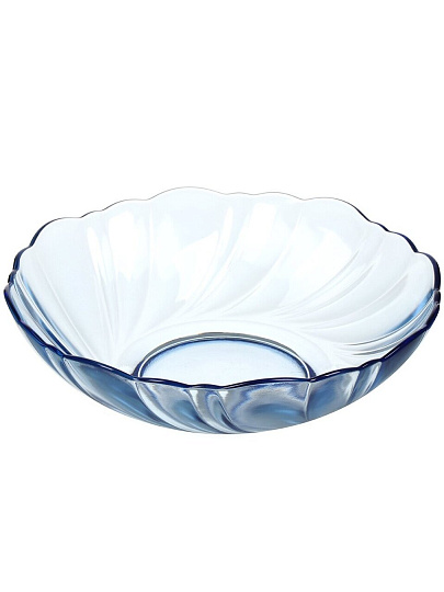 Тарелка суповая, стекло, 19 см, круглая, Marmaris Blumarine, 50281-06