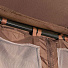 Шатер с москитной сеткой, коричневый, 1.75х1.75х2.75 м, шестиугольный, с барным столом и забором, Green Days - фото 3