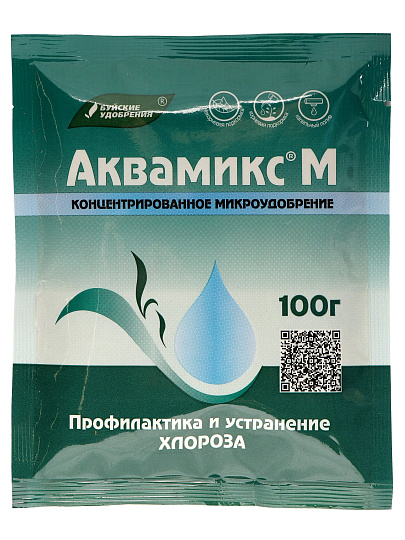Удобрение Аквамикс М, 100 г, БХЗ