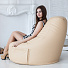 Кресло мешок для отдыха 150х90х90 см, экокожа, кремовое, Комфорт, К677-МТ006 - фото 2