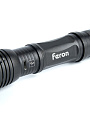Фонарь ручной, встроенный аккумулятор, Feron, TH2401, зарядка от USB, алюминий, режим SOS, USB ZOOM, 41683 - фото 2