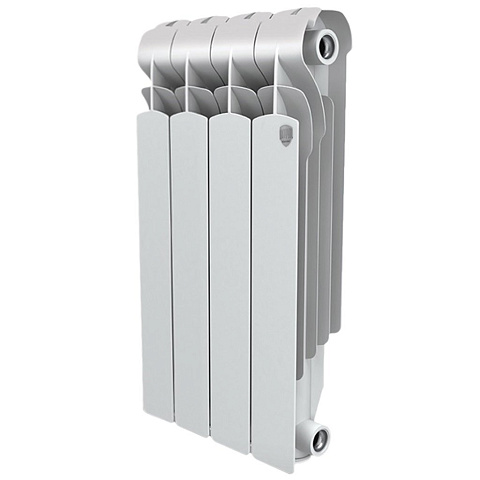 Радиатор алюминий, 500х100 мм, Royal Thermo, Indigo 2.0, 4 секции, НС-1295090