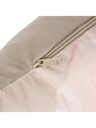 Подушка декоративная, 40х40 см, Цветок, 100% полиэстер