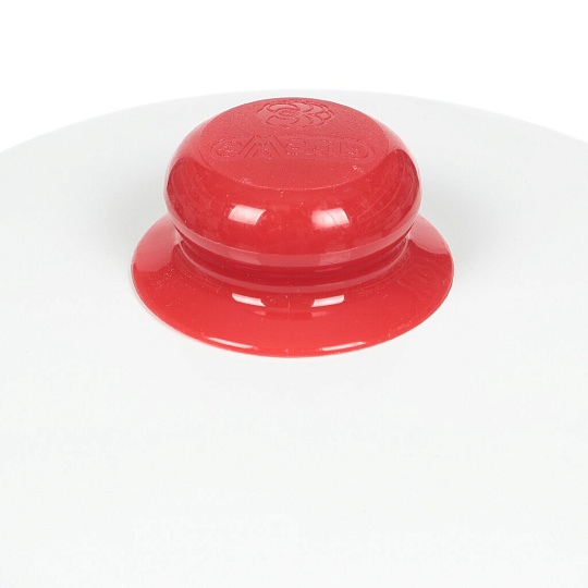 Набор посуды эмалированная сталь, 6 предметов, кастрюли 2,3,4 л, индукция, Магнитогорская эмаль, Бант, 7-316/4М