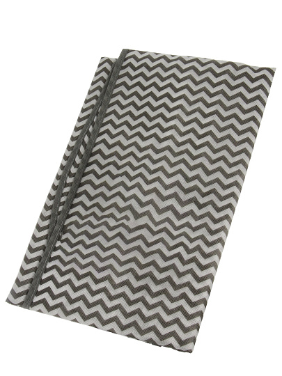 Чехол для одежды 60*90, с окном, сер волна, A190073