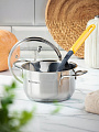 Кастрюля нержавеющая сталь, 1.9 л, крышка стекло, Daniks, Нолан, GS-01363-16CA, индукция - фото 9
