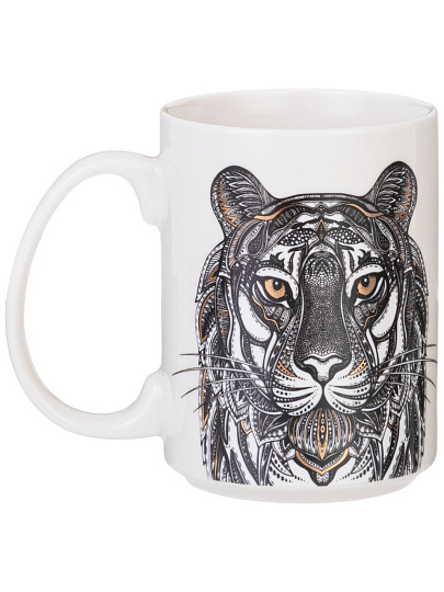Кружка фарфор, 500 мл, Тигр, Lefard, 97-690