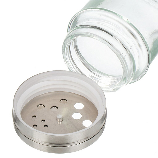 Набор для специй стекло, бамбук, 100 мл, 6 шт, на подставке, SH01920B