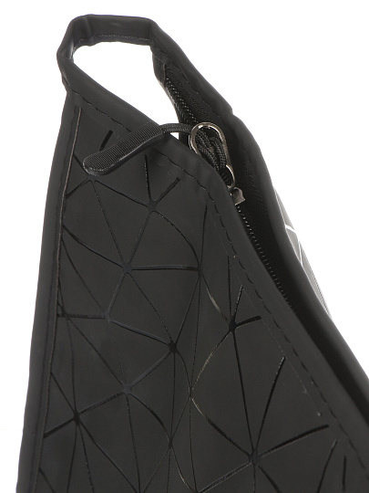 Косметичка большая серые ромбы, 27Х8Х17см, A080057