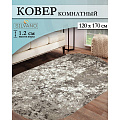 Ковер интерьерный 1.2х1.7 м, Silvano, Gold Shaggy, овальный, цв. Beige/Beige - фото 2