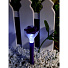 Фонарь садовый Uniel, Purple crocus USL-C-417/PT305, на солнечной батарее, грунтовый, пластик, 6х30.5 см - фото 3