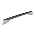 Ручка-скоба мебельная Trodos, 9 456, 160мм, ЦАМ, хедер, хром, 303764
