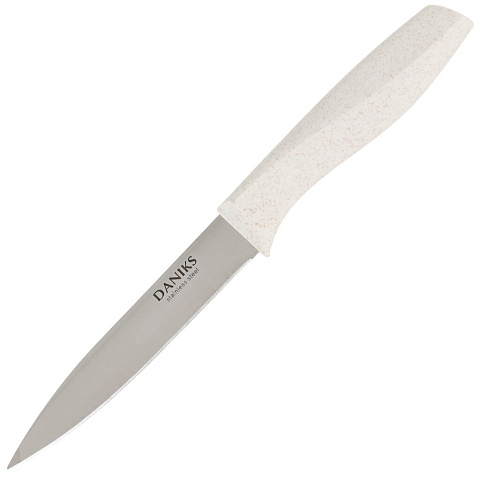 Нож кухонный Daniks, Латте, универсальный, нержавеющая сталь, 12.5 см, рукоятка пластик, YW-A383-UT