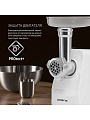 Мясорубка электрическая Polaris, PMG 1852 Rus, 1800 Вт, реверс, 2 кг/мин, пластик, 2 насадки, белая - фото 6