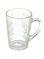 Кружка стекло, 300 мл, Подснежник, Glasstar, G1334