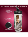 Термокружка пластик, 0.38 л, Daniks, Девушка и мечты, колба пластик, YYCF001-27 - фото 2