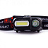 Фонарь налобный Старт, СТАРТ LOE 501-C1 Black, зарядка от USB, пластик, режим SOS, 15760 - фото 3