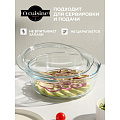Кастрюля стекло, 3 л, с крышкой, стекло жаропрочное, O Cuisine, 208AC00/1043 - фото 5