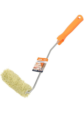 Валик малярный для фасадных работ, Акор, Мини, полиакрил, 110 мм, 40 мм, с бюгелем, 505 40 110