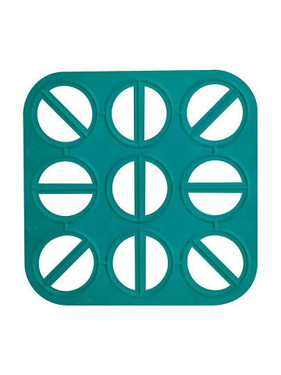 Варенница полипропилен, 25х25х2 см, 18 ячеек, квадратная, в ассортименте, Мультидом, МГ76-64