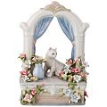 Статуэтка &amp;quot;кошка на окне&amp;quot; 12x6.5x14.5 см, 461-270