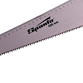 Ножовка по дереву, 400 мм, 5-6 TPI, каленый зуб, линейка, пластиковая рукоятка, Sparta, 232305 - фото 2