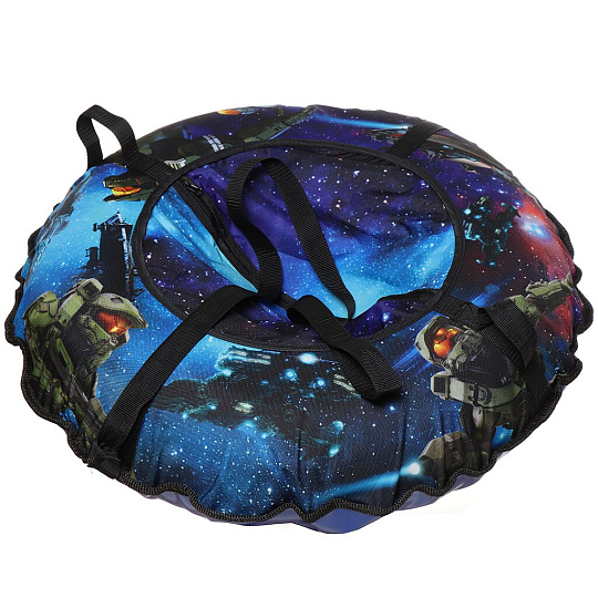 Санки-ватрушка Fani Sani, Рейнджер Proffi, 80 см, 80 кг, с буксировочным тросом, с ручками, 811154