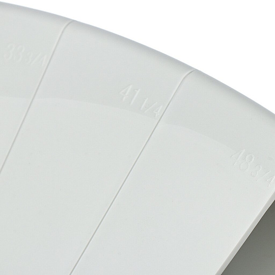 Колено плоское пластик, Event, 601204 КРП