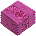 Полотенце банное 70х130 см, 100% хлопок, 460 г/м2, Сфарцосо, Cleanelly, светло-фиолетовое, 276, Россия, ПЦ-3501-2534 276