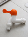Кран водоразборный 1/2&amp;quot;, пластик, ручка-флажок, Stemix