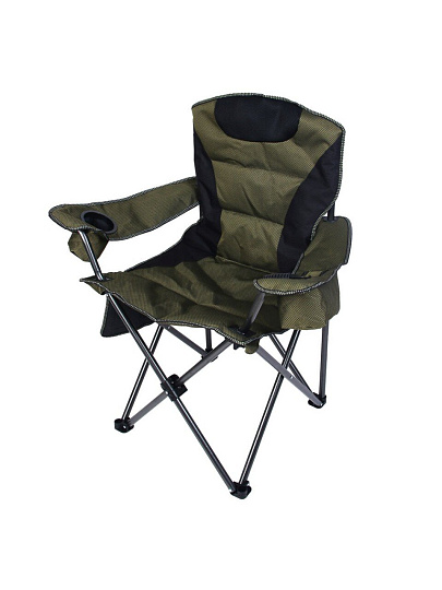 Кресло складное 62х62х108 см, оксфорд, сталь d22 мм, 150 кг, 121-107