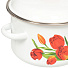 Набор эмалированной посуды СтальЭмаль Тюльпаны 15 N15B78, (кастрюля 2 л, 3 л, 4 л), 6 предметов - фото 3